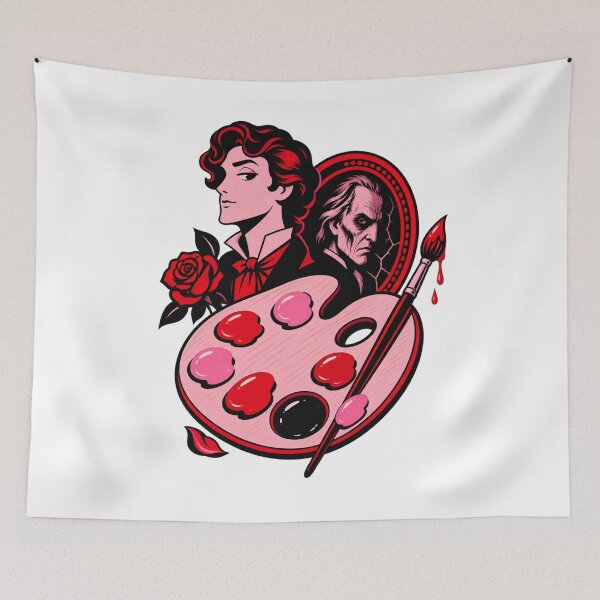 Item preview, Dorian Gray: Crimson Palette and Haunted Portrait designed and sold by Fenay Designs.