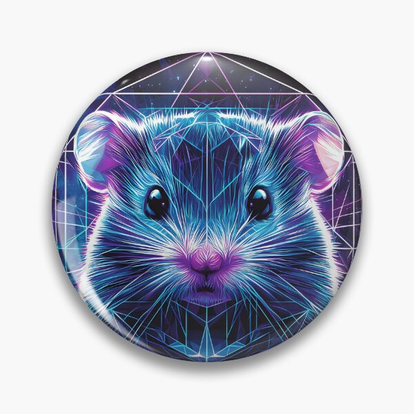 Item preview, Geometric Hamster Cute, 3d Render, Cool Ice designed and sold by Checho30.