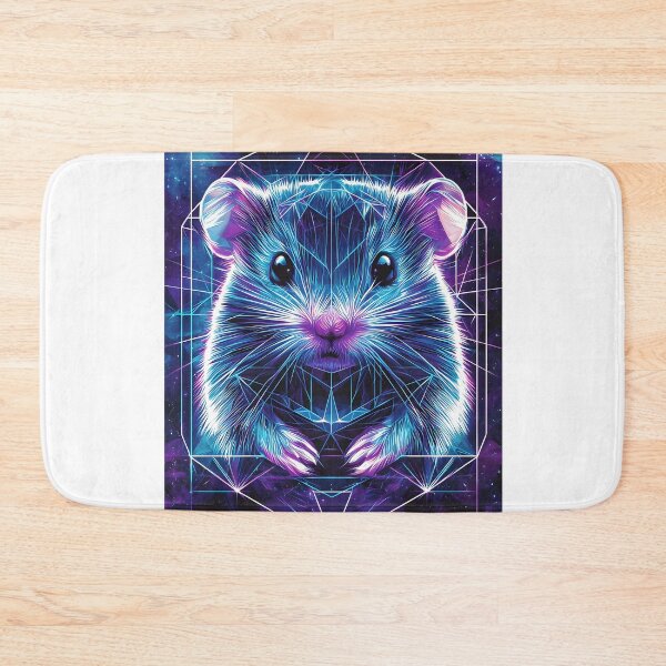 Item preview, Geometric Hamster Cute, 3d Render, Cool Ice designed and sold by Checho30.