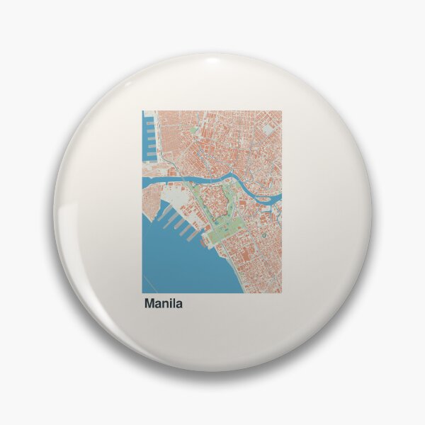 Item preview, Manila Minimalistic Map Art designed and sold by MapsNerd.