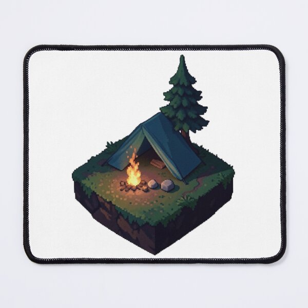 Item preview, Moonlit Woodland Camp — CRT Game Artwork designed and sold by seunghus.