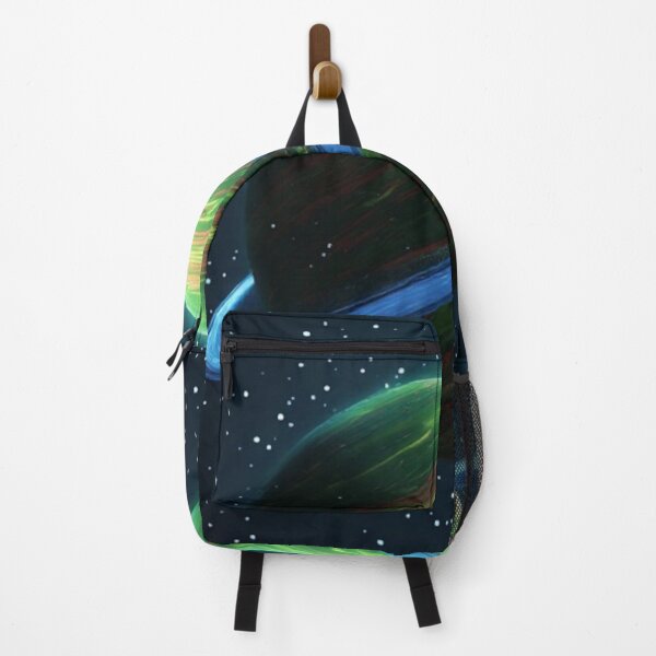 Item preview, Green Red Ringed Planet #1 designed and sold by Jadelight's AI Slop.