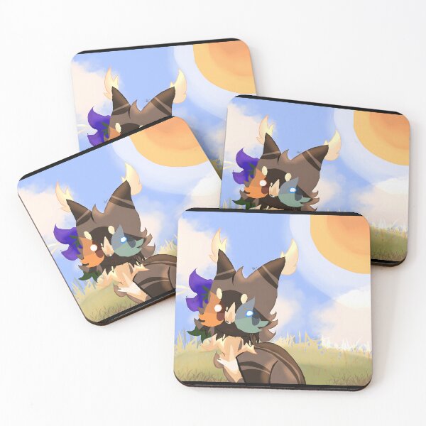 Item preview, Whimsical Feline Companion with Floral Details designed and sold by J-Mindful.
