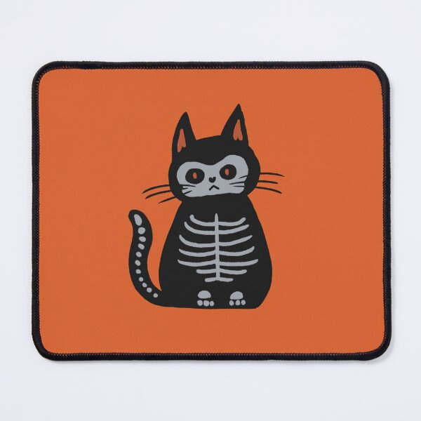 Item preview, Haloween Skeleton Cat designed and sold by DanuskaArt.
