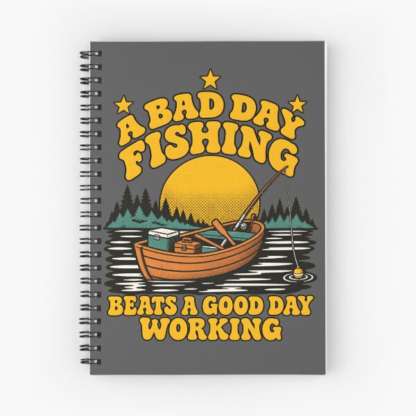 Item preview, A Bad Day Fishing Beats A Good Day Working Funny Fishing designed and sold by LASTIQUE-dd.