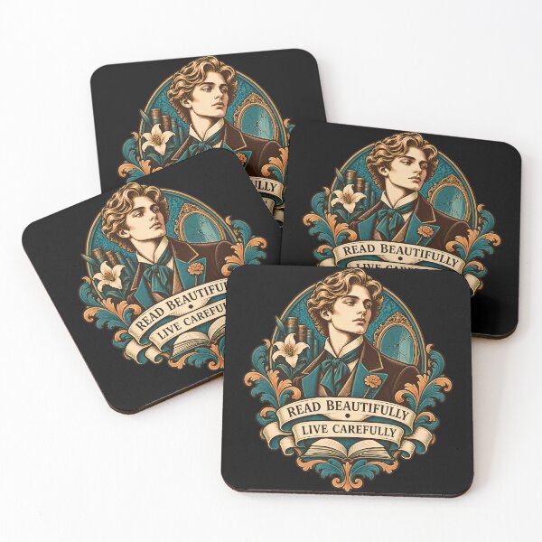 Item preview, Dorian Gray: Read Beautifully, Live Carefully designed and sold by Fenay Designs.