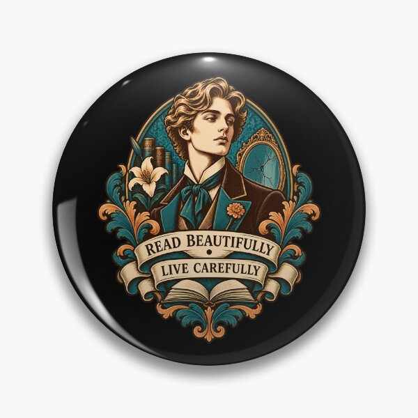 Item preview, Dorian Gray: Read Beautifully, Live Carefully designed and sold by Fenay Designs.