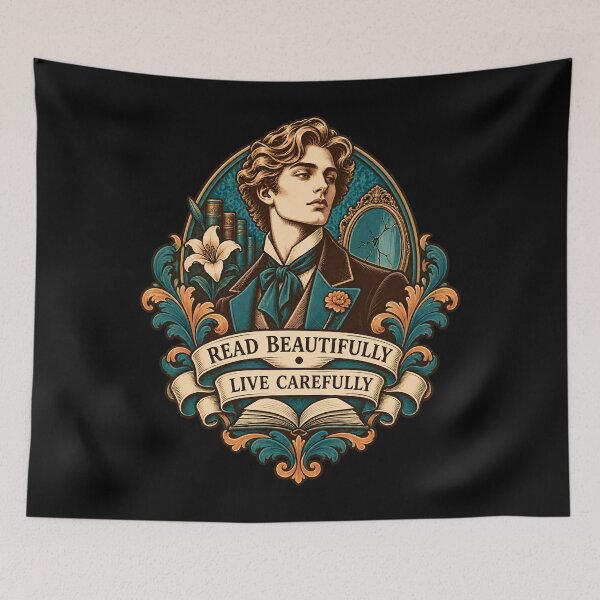 Item preview, Dorian Gray: Read Beautifully, Live Carefully designed and sold by Fenay Designs.