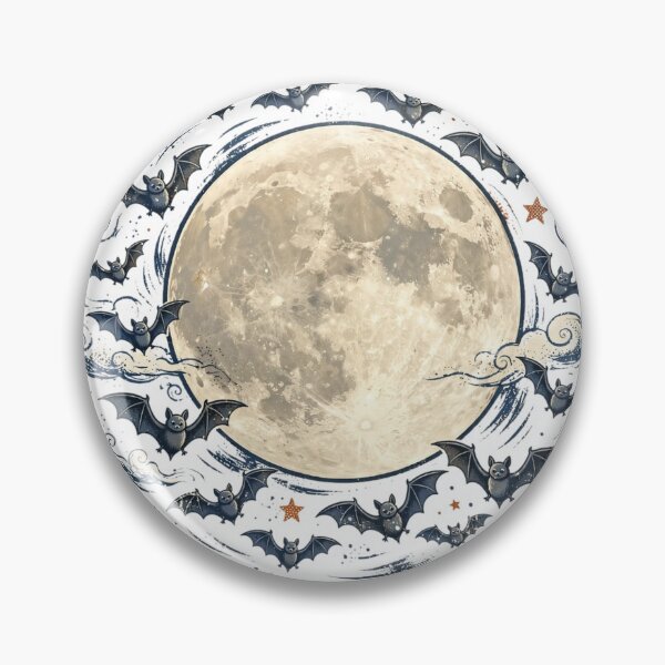 Item preview, Bats About Fall Moonlit Halloween Night T-Shirt designed and sold by Worn and Witty.