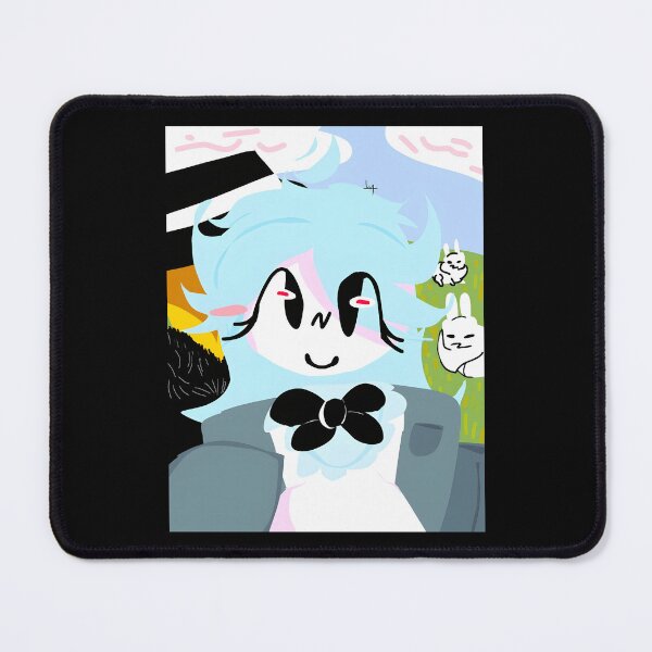 Item preview, Cute Character with Blue Hair and Bow Tie designed and sold by J-Mindful.