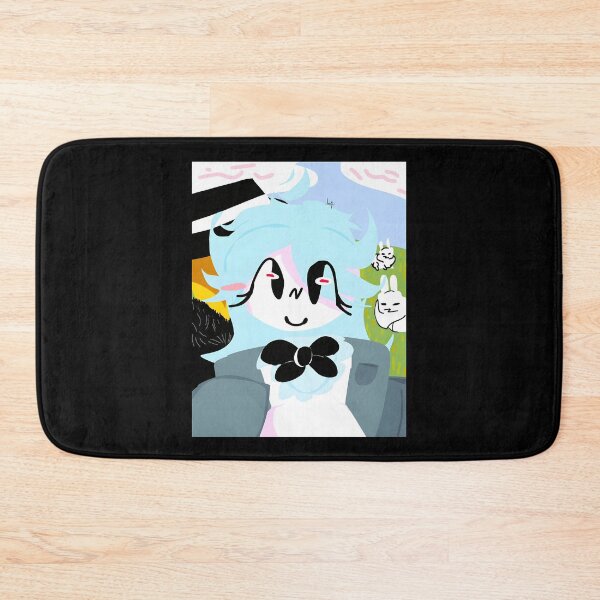 Item preview, Cute Character with Blue Hair and Bow Tie designed and sold by J-Mindful.