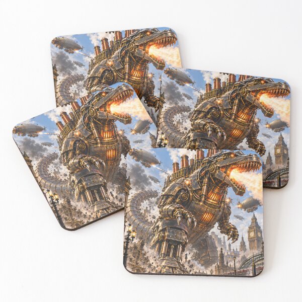Item preview, Steampunk'd Monster Attack! designed and sold by Moviebuff91.