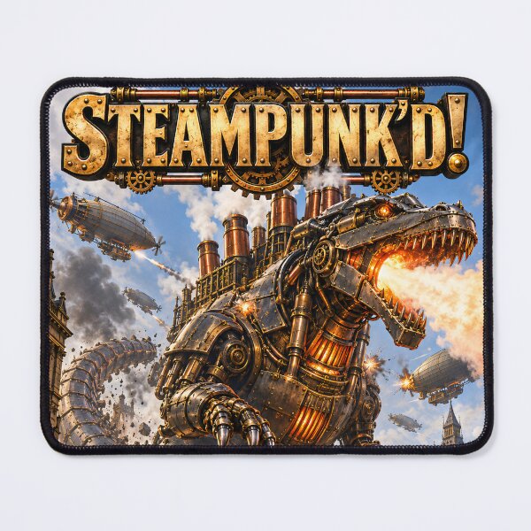 Item preview, Steampunk'd Monster Attack! designed and sold by Moviebuff91.