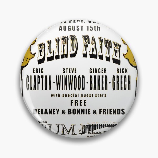 Item preview, Vintage Blind Faith Concert Poster Artwork with Classic Rock Vibes designed and sold by Geode-Dog.
