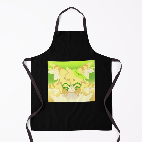 Item preview, Cute Cartoon Creature with Leaf and Green Background designed and sold by J-Mindful.