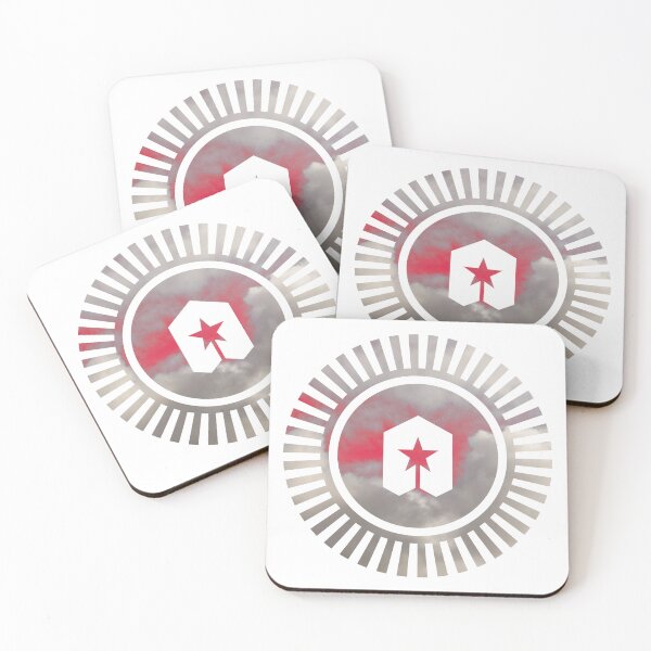 Item preview, Hypnotic Spiral Emblem | Twisted Geometric Art | Star Shield designed and sold by Half Mess.