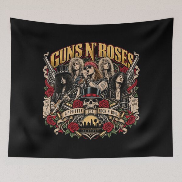 Item preview, guns n roses 5 designed and sold by VesperaVoid.