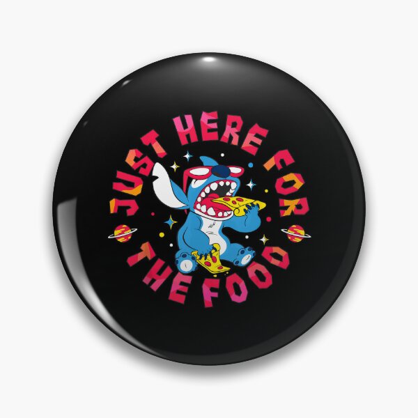 Item preview, Lilo Stitch Just Here For The Food designed and sold by junglecolor.