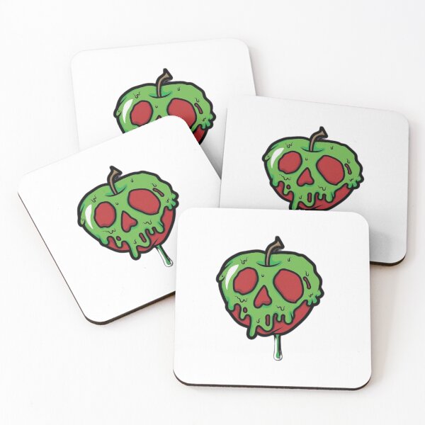 Item preview, Creepy Poison Apple Cute Spooky Halloween Art designed and sold by DailyDoodlesBySumbul.