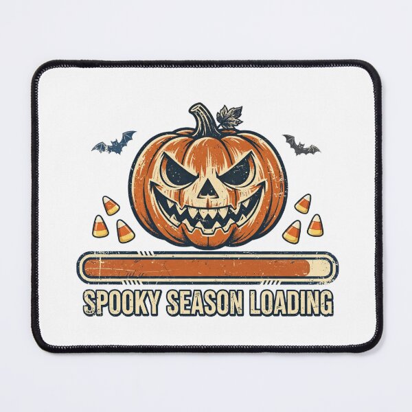 Item preview, Spooky Season Loading Funny Pumpkin Halloween designed and sold by Worn and Witty.