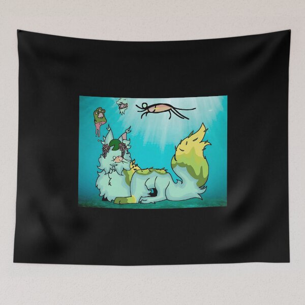 Item preview, Playful Creature in Aquatic Scene designed and sold by J-Mindful.
