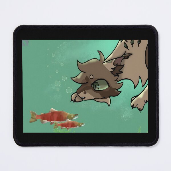 Item preview, Curious Cat and Fish Underwater Scene designed and sold by J-Mindful.