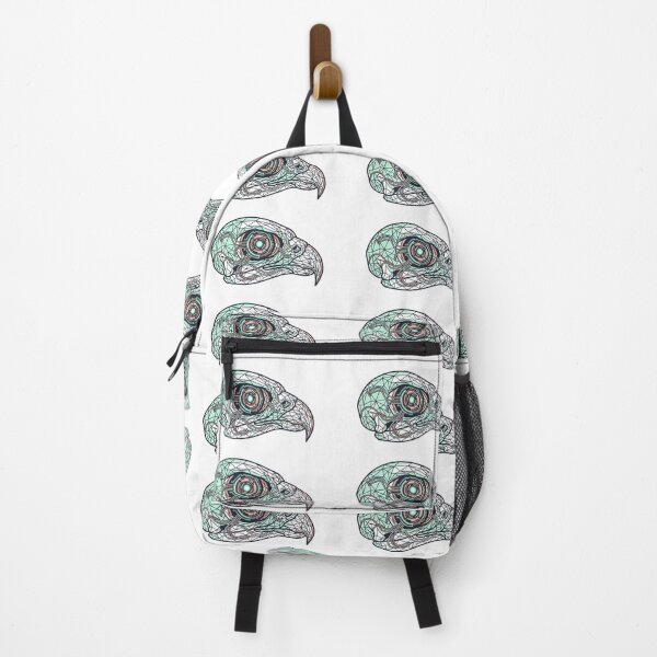 Item preview, Cyberpunk Geometric Eagle Head - Futuristic Sci-Fi Bird Vector Design designed and sold by Nubian Style.