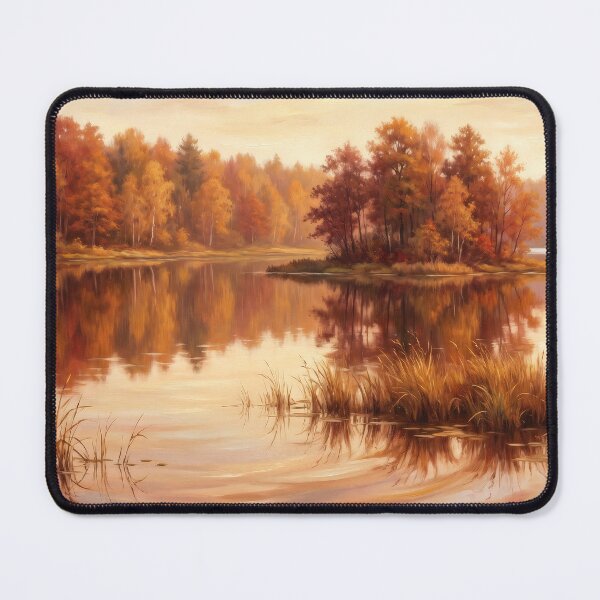 Item preview, Autumn Lake Reflections designed and sold by RedPeaStudio.