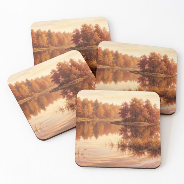 Item preview, Autumn Lake Reflections designed and sold by RedPeaStudio.