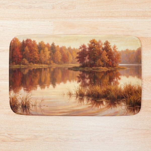 Item preview, Autumn Lake Reflections designed and sold by RedPeaStudio.