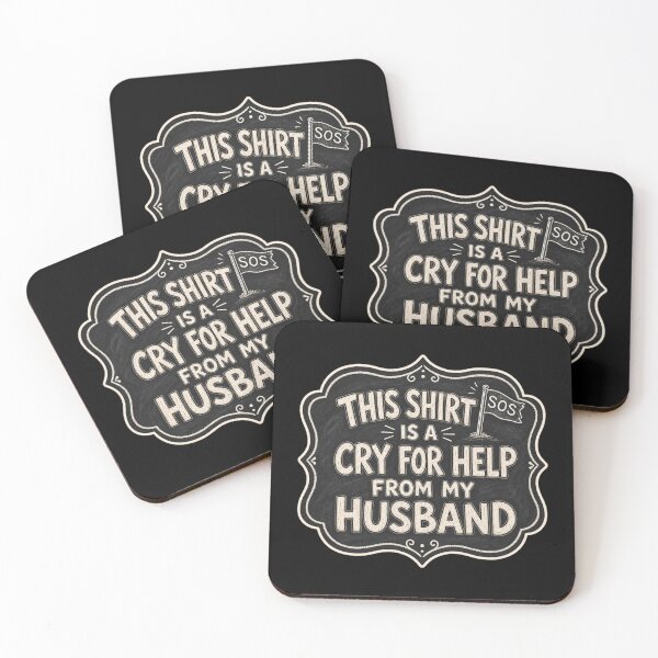 Item preview, This Shirt Is A Cry For Help Shirt, Funny Wife Gift T-Shirt, Marriage Humor Tee, Funny Anniversary Gift Shirt, Chalkboard Sign Graphic designed and sold by TshirtsLabs.