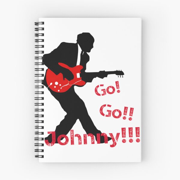 Item preview, Chuck Berry Inspired Go Go Johnny Retro Music Design designed and sold by aledidi.