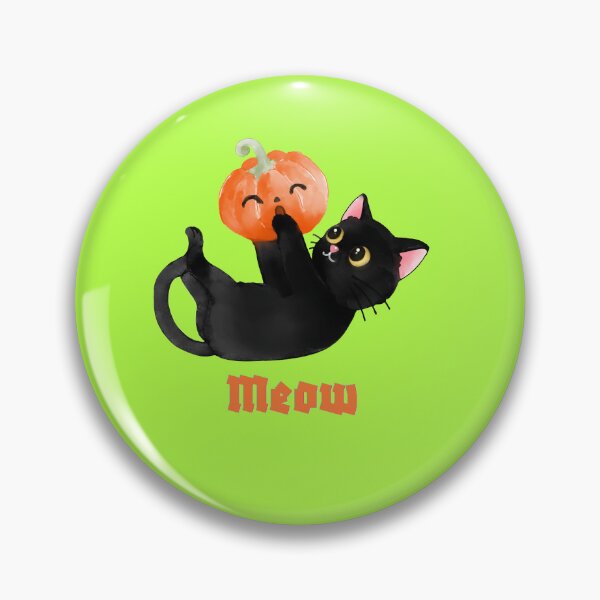 Item preview, Halloween cute cat meow  designed and sold by stormk10.