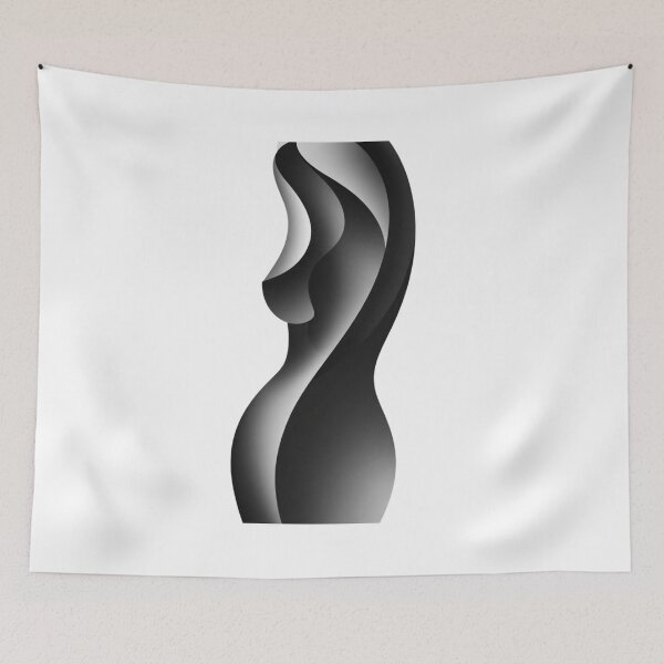 Item preview, Minimalist abstract human form designed and sold by LCPcreations.