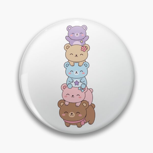 Item preview, Kawaii Bear Stack designed and sold by AliveStyle.