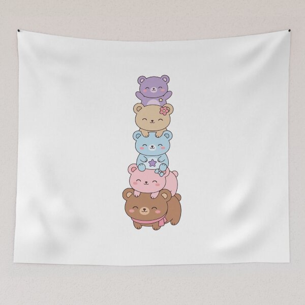 Item preview, Kawaii Bear Stack designed and sold by AliveStyle.