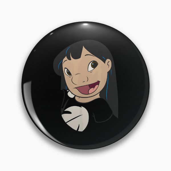 Item preview, Lilo Stitch Lilo Big Face Red Smile designed and sold by junglecolor.