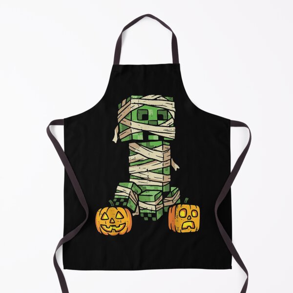 Item preview, Pixel Block Zombie Mummy Halloween Spooky Shirt designed and sold by MandrakeCreati.