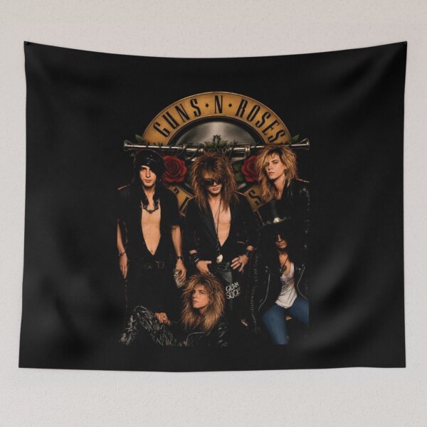 Item preview, Guns N Roses Vintage Band Photo Classic Rock designed and sold by VesperaVoid.
