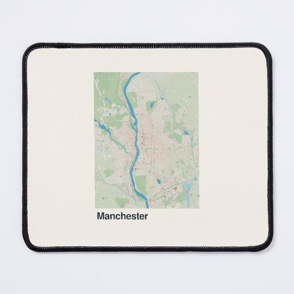 Item preview, Manchester Minimalistic Map Art designed and sold by MapsNerd.