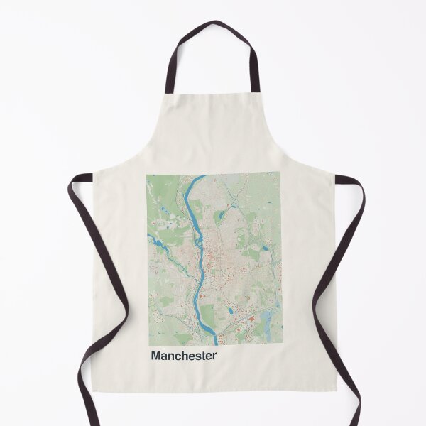Item preview, Manchester Minimalistic Map Art designed and sold by MapsNerd.