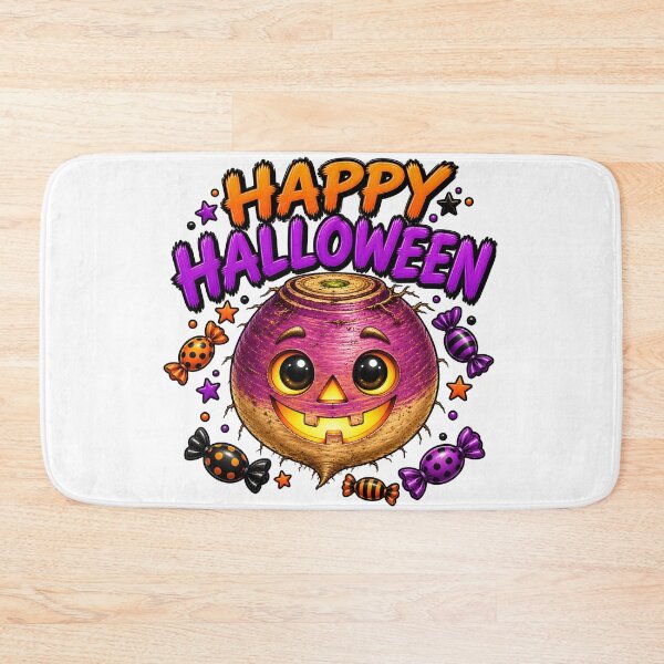 Item preview, Happy Halloween Scottish Neep – Cute Halloween Turnip designed and sold by SMalcolmDesigns.