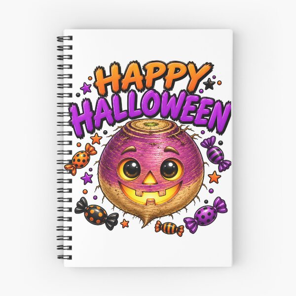 Item preview, Happy Halloween Scottish Neep – Cute Halloween Turnip designed and sold by SMalcolmDesigns.