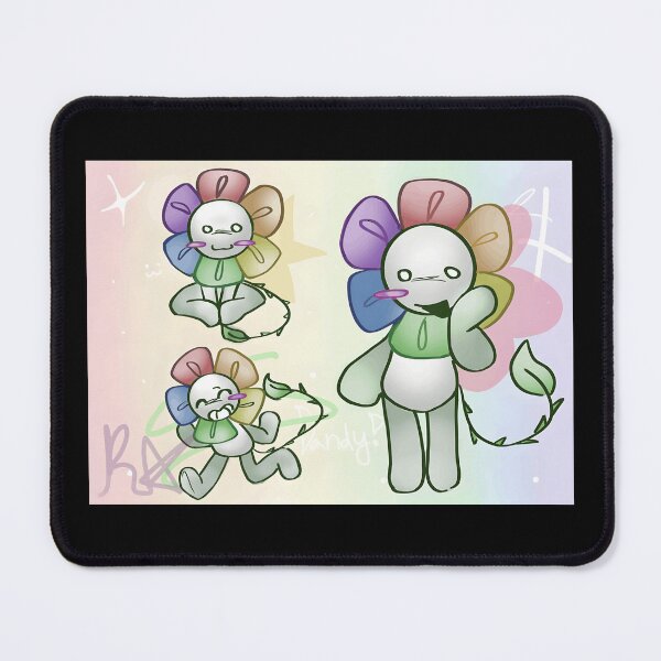 Item preview, Cute Flower Character Design designed and sold by J-Mindful.