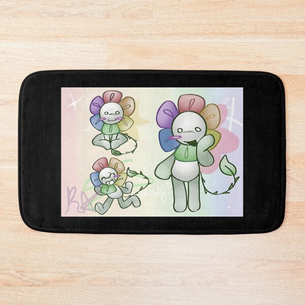 Item preview, Cute Flower Character Design designed and sold by J-Mindful.