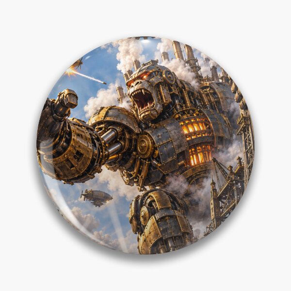 Item preview, Steakpunk'd Giant Rampaging Gorilla! designed and sold by Moviebuff91.