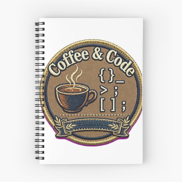 Item preview, Coffee & Code - Vintage Programmer Badge - Coding Sticker designed and sold by Htkester1.