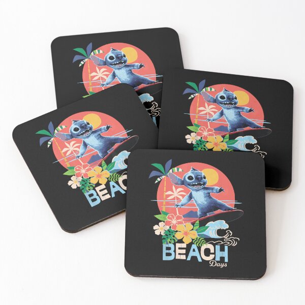 Artikelvorschau, Lilo Stitch Live Action Movie Beach Days Surfing entworfen und verkauft von junglecolor.