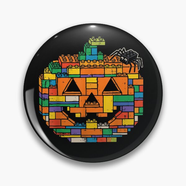 Item preview, Halloween Pumpkin Blocks Bricks Kids Building Toy Shirt designed and sold by Minranshop.