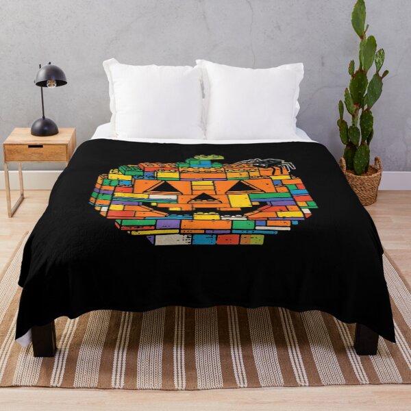 Item preview, Halloween Pumpkin Blocks Bricks Kids Building Toy Shirt designed and sold by Minranshop.